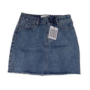 Pistola Denim Mini Skirt NWT